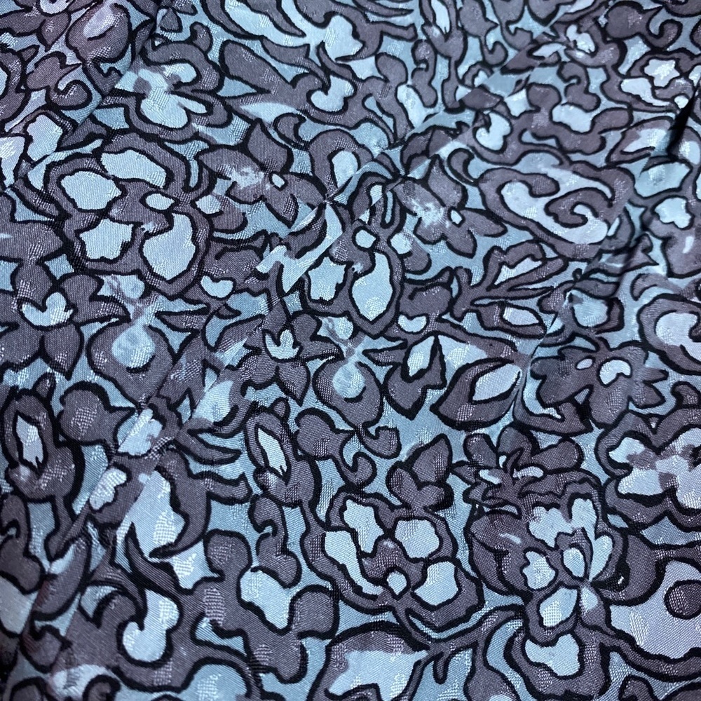 Tory Burch Printed Silk Harriet Sheath Dress SZ 4 In Blue Congo PRISTINE. - Picture 9 of 9